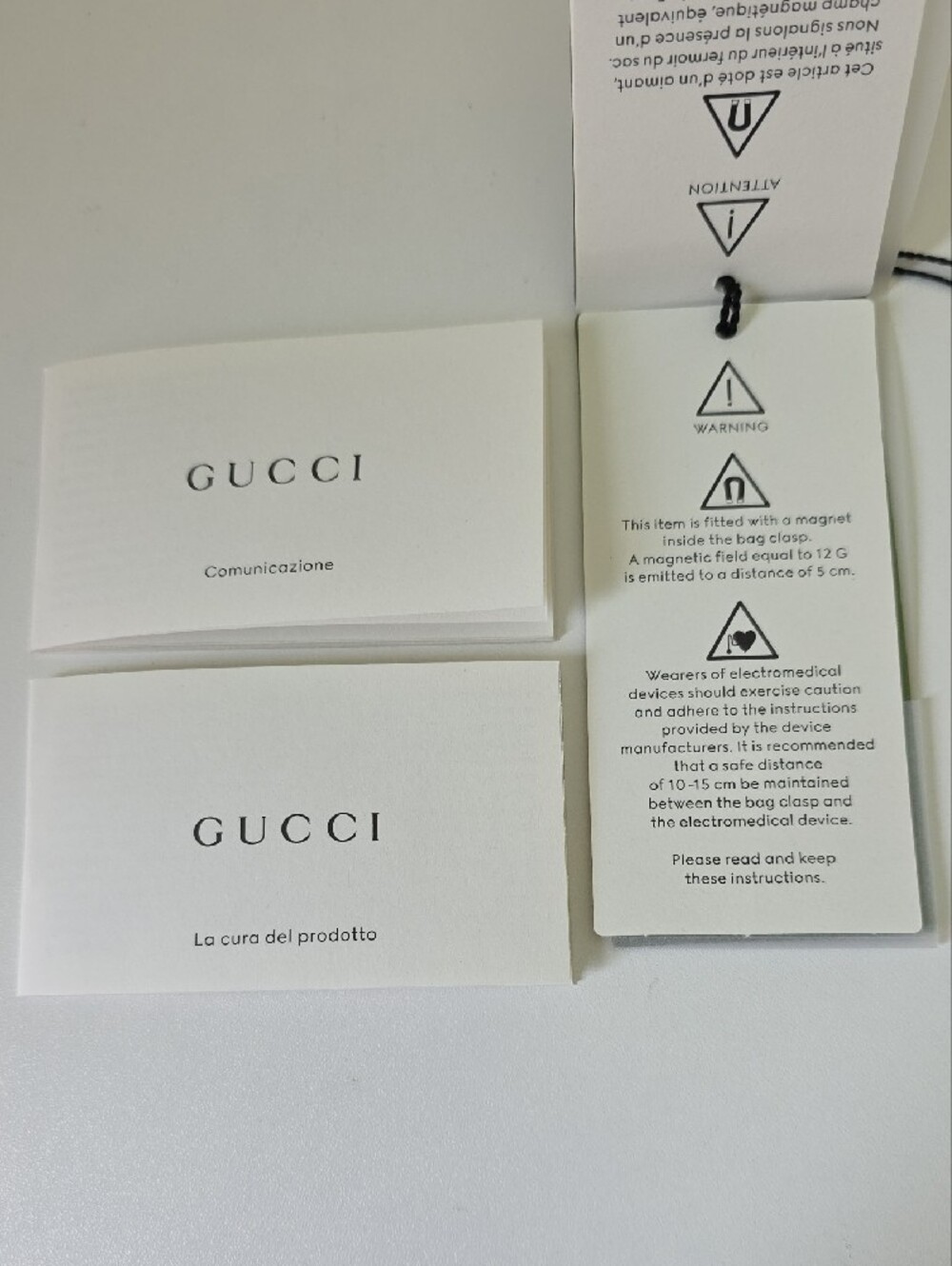 Gucci Blondie NM Handle Black Leather Bag With Gold Accents. NWT - Picture 9 of 15